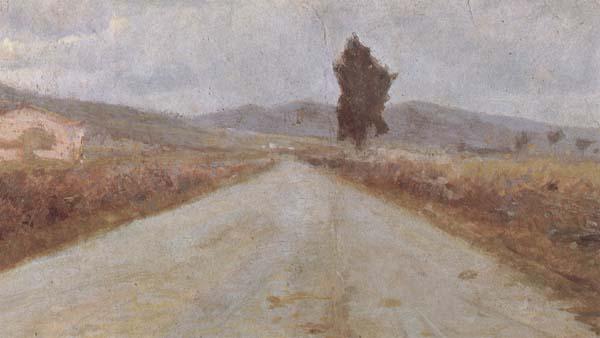 Amedeo Modigliani Petite route de Toscane (mk38) France oil painting art